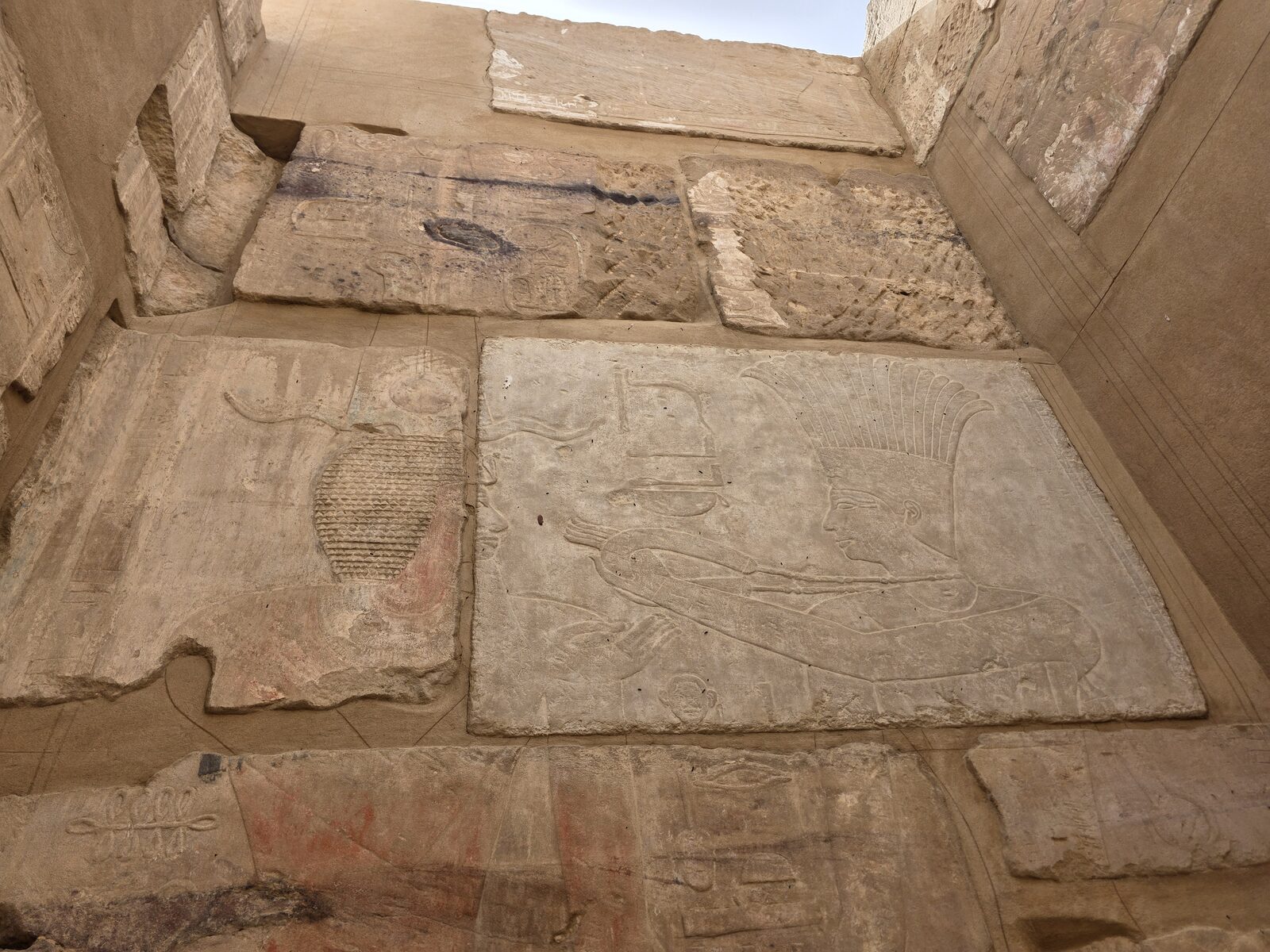 Mayan elders visiting Elephantine Island in Egypt