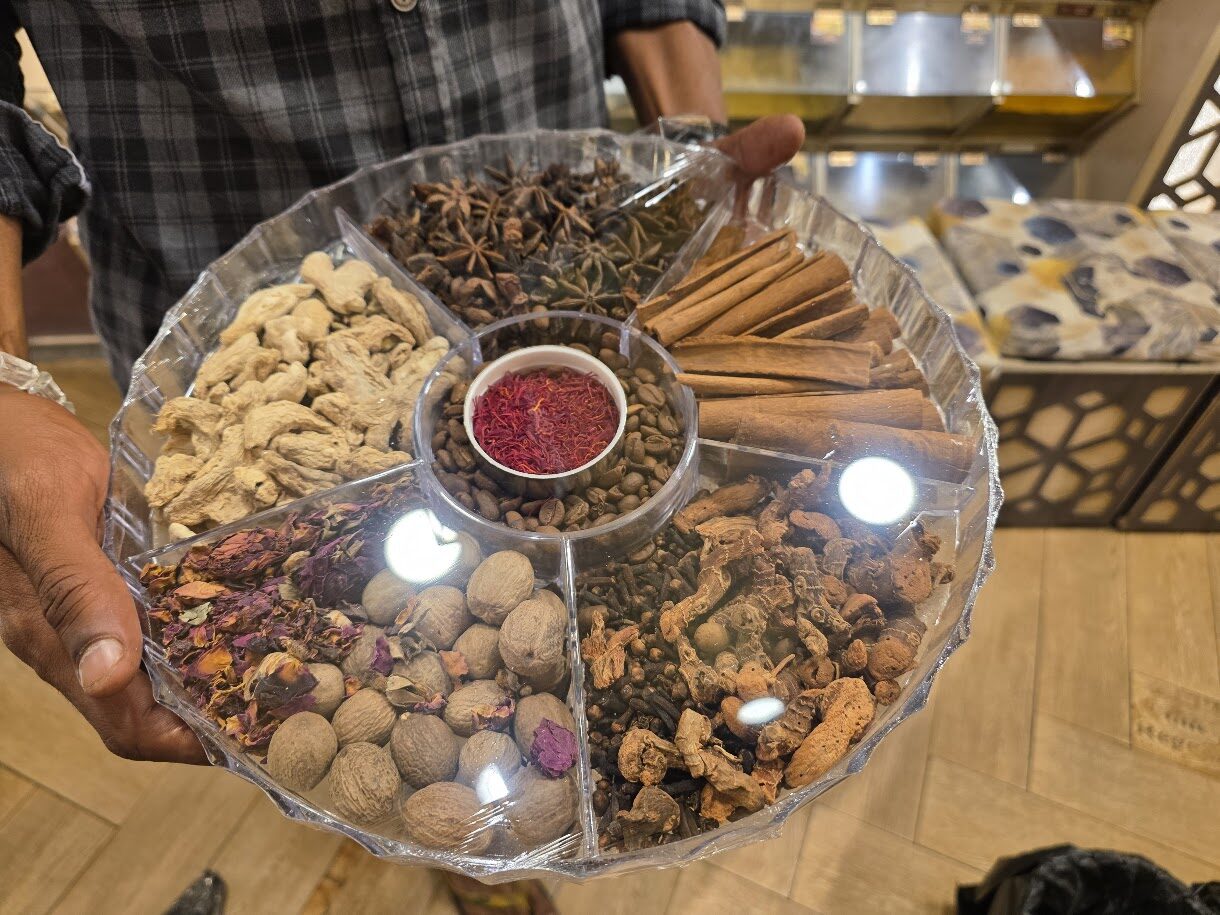 Nubian coffee served in a traditional setting